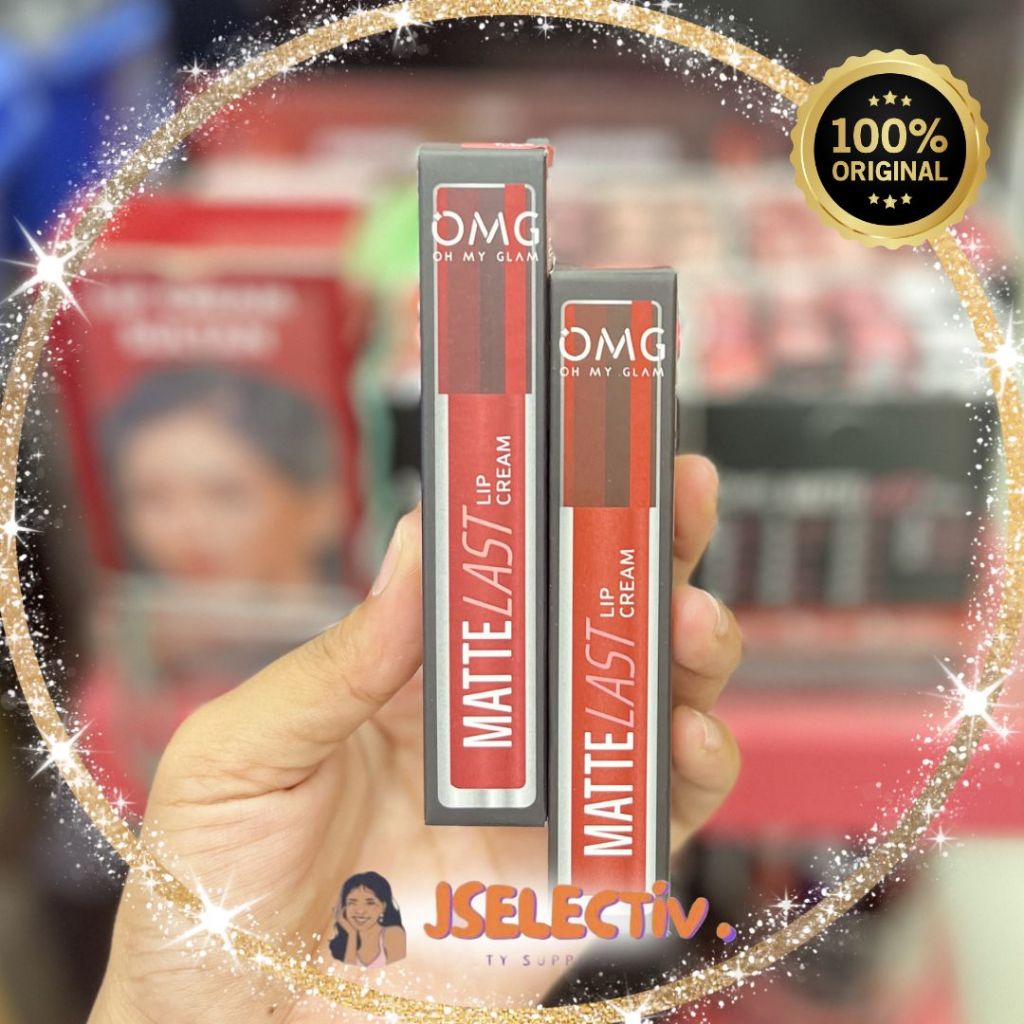 OMG LIP CREAM SHADE LENGKAP - MAY DAY SALE // JSELECTIV X JHON KOSMETIK // LIPSTIK OMG - ORI️ BPOM C