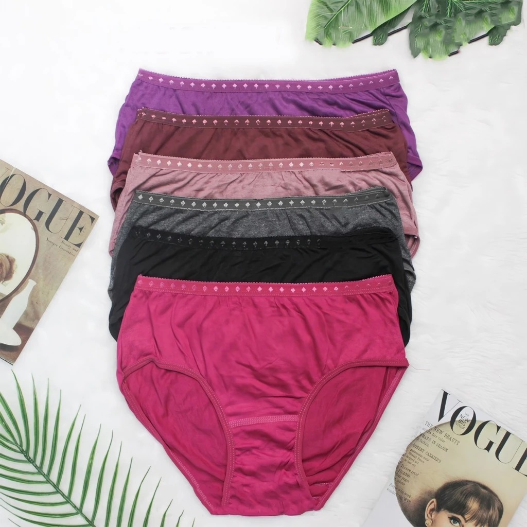 Celana Dalam Perempuan Cd Wanita Bahan Lembut Size M-XXXXL/5L Cd wanita Jumbo Celana Dalam Wanita Po