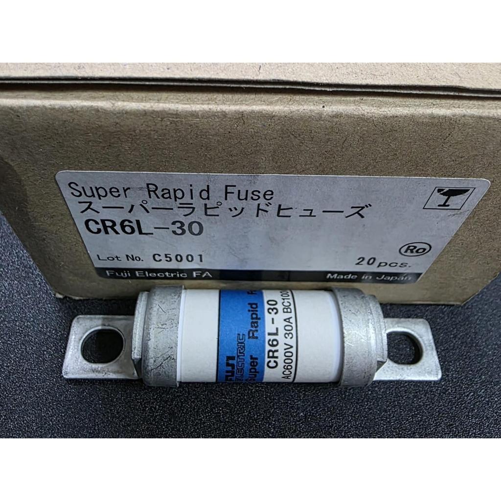 Fuji CR6L-30 Super Rapid Fuse 30A 600V Fuji CR6L-30 Super Rapid Fuse 30A 600V