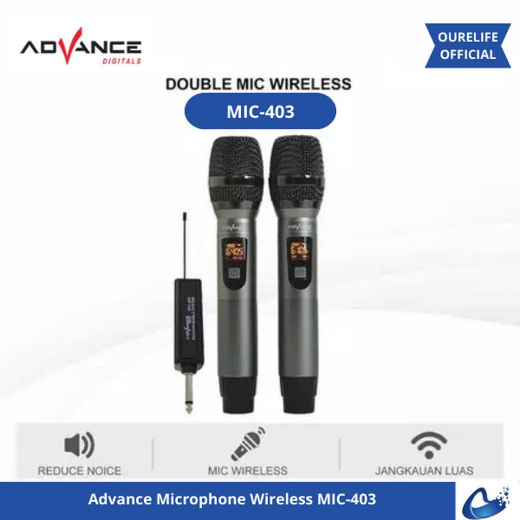 ADVANCE WIRELESS MICROPHONE MIC 403