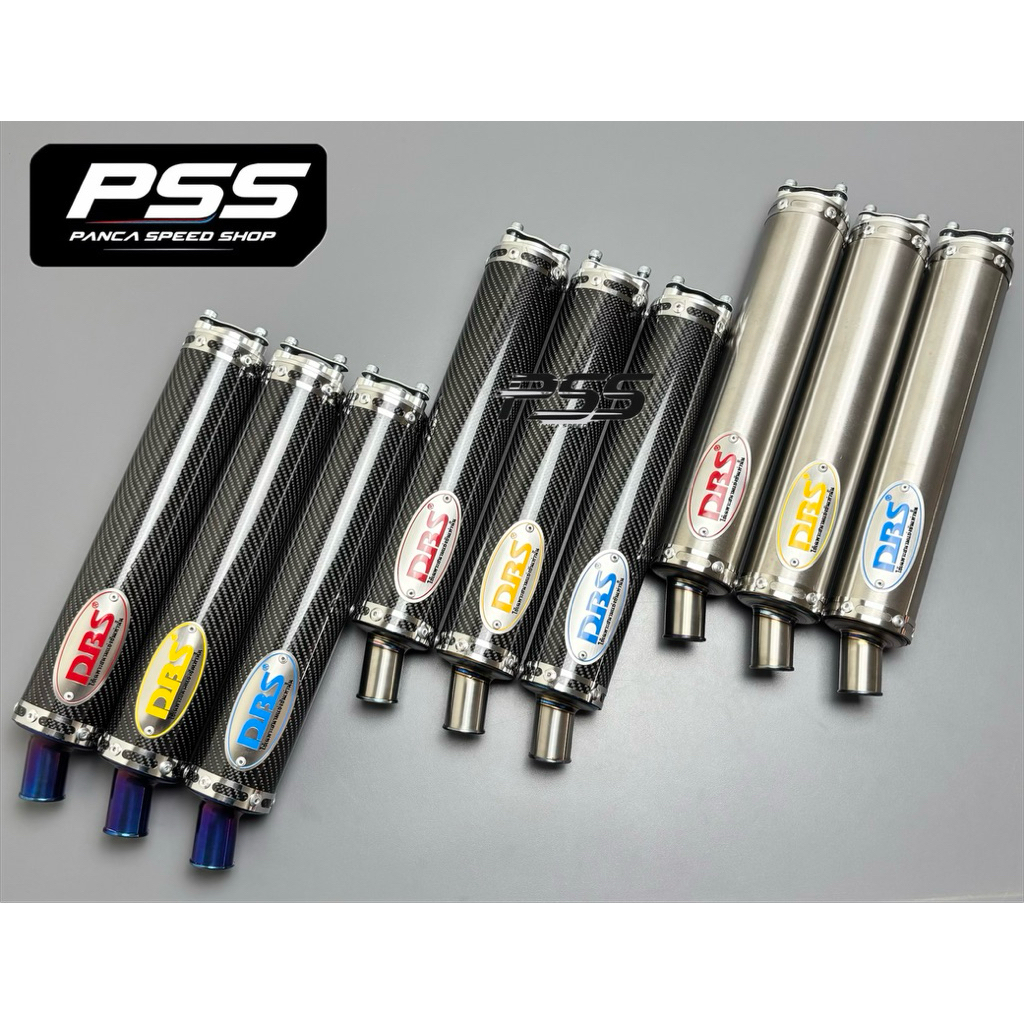 SILINCER SLINSER SELENCER KNALPOT DBS THAILAND CARBON TITANIUM NINJA R SS RR NEW OLD ZX 150 ORI ORIG