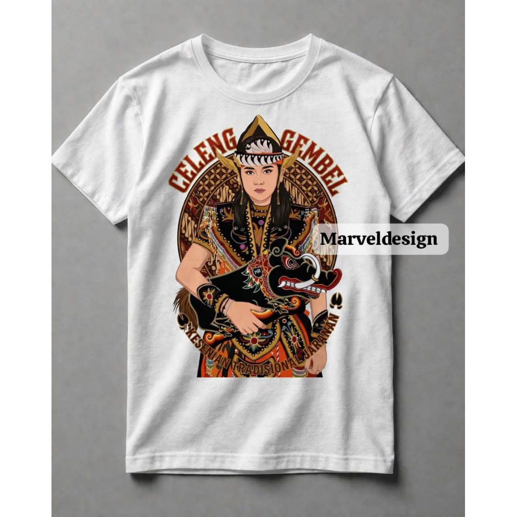 kaos jawa celeng gembel, kaos jaranan