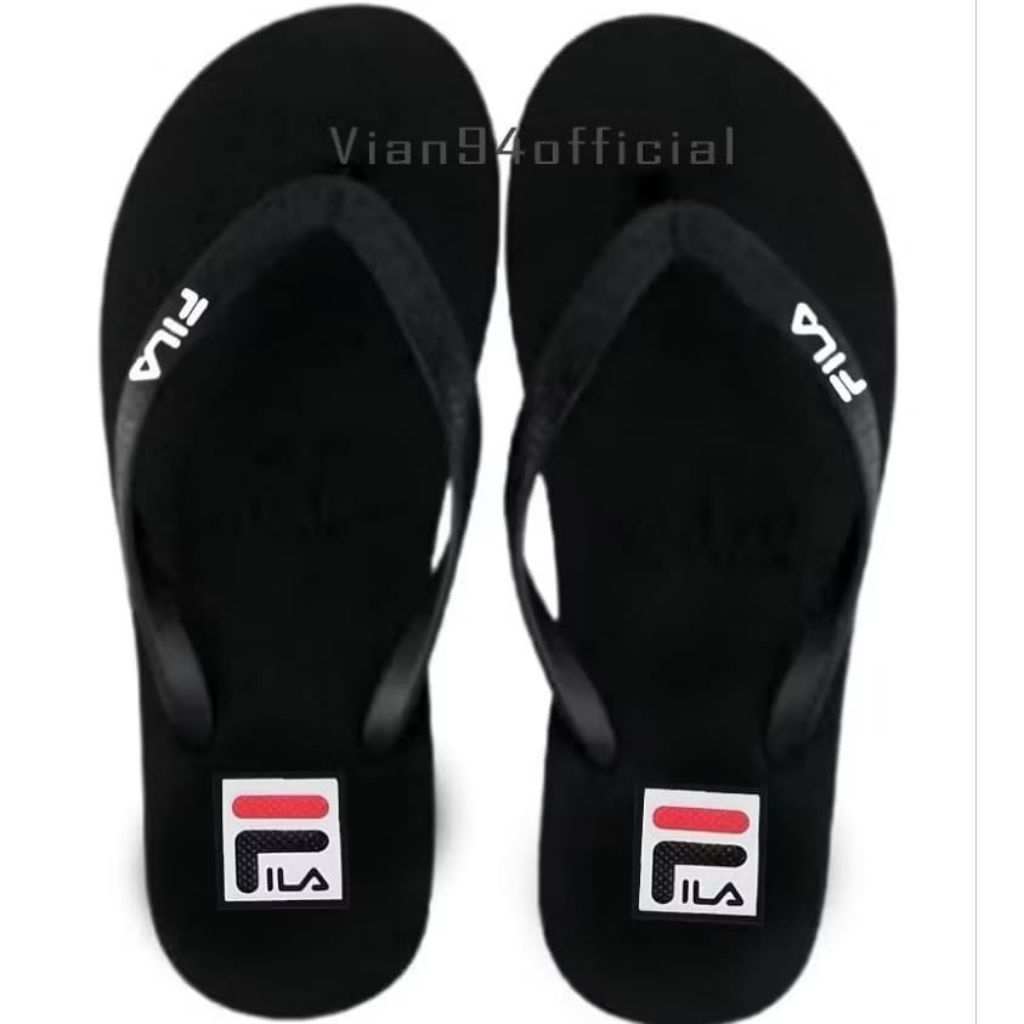 AS New Design Sandal Jepit Pria FILA santai modern casual Terlaris Termurah Size 38/43
