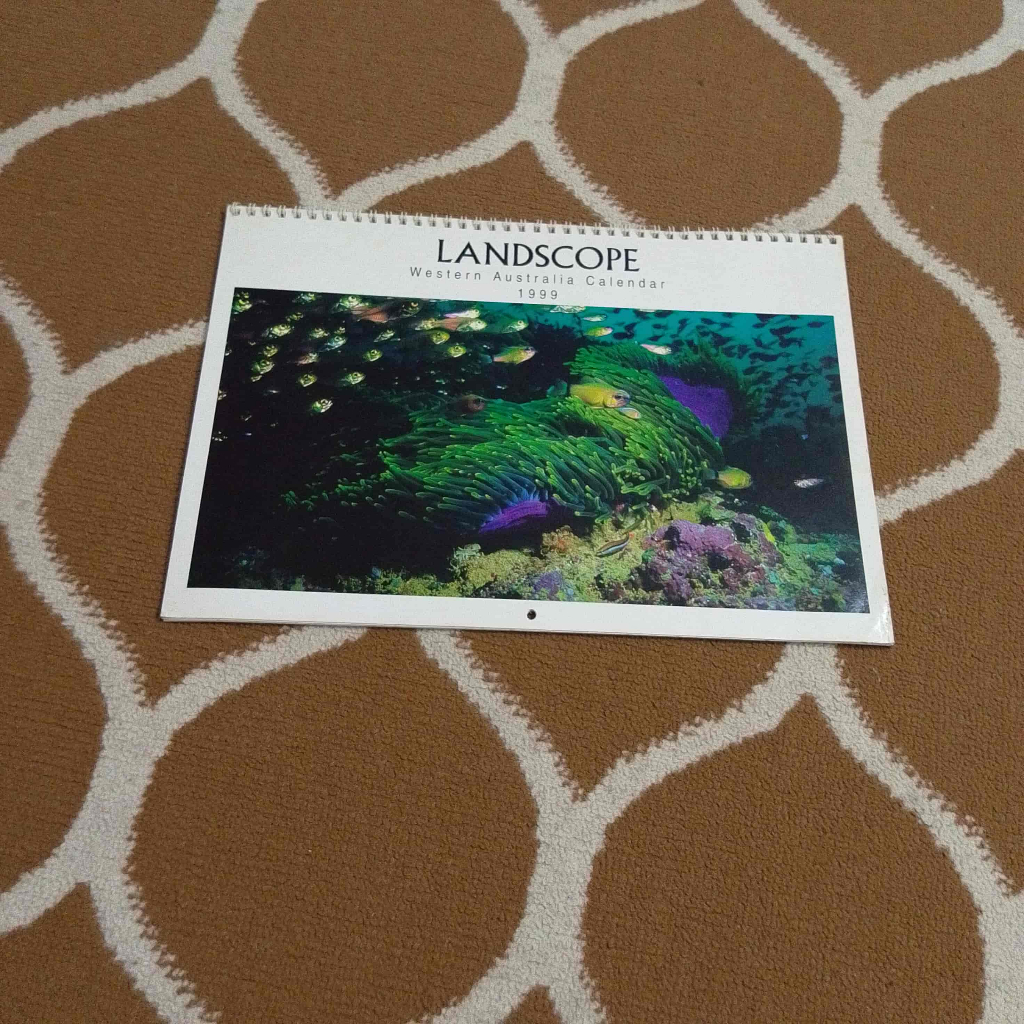 Landscope Western Australia 1999 Calendar Art Import - Kalender Seni cocok untuk kenangan memori had