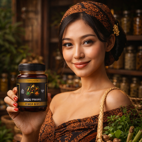 Madu Herbal Pinang 200 ML - Membantu Menjaga Stamina Pria & Tahan Lama Saat Bersama Istri