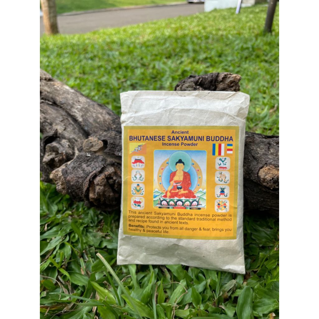 Dupa Bubuk Bhutan Sakyamuni Buddha - 90gram - Tibetan Essence - Nepal
