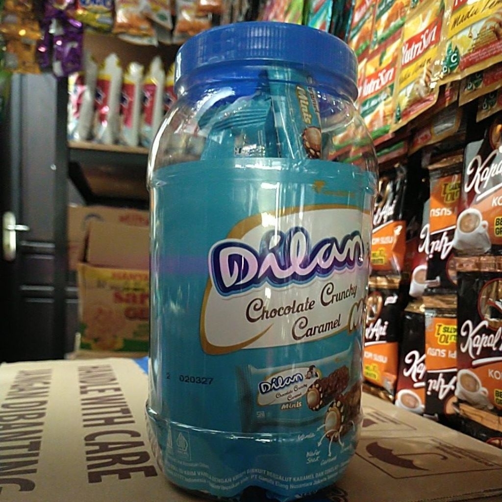 Dilan Wafer Mini Pack Toples Isi 25 Pcs