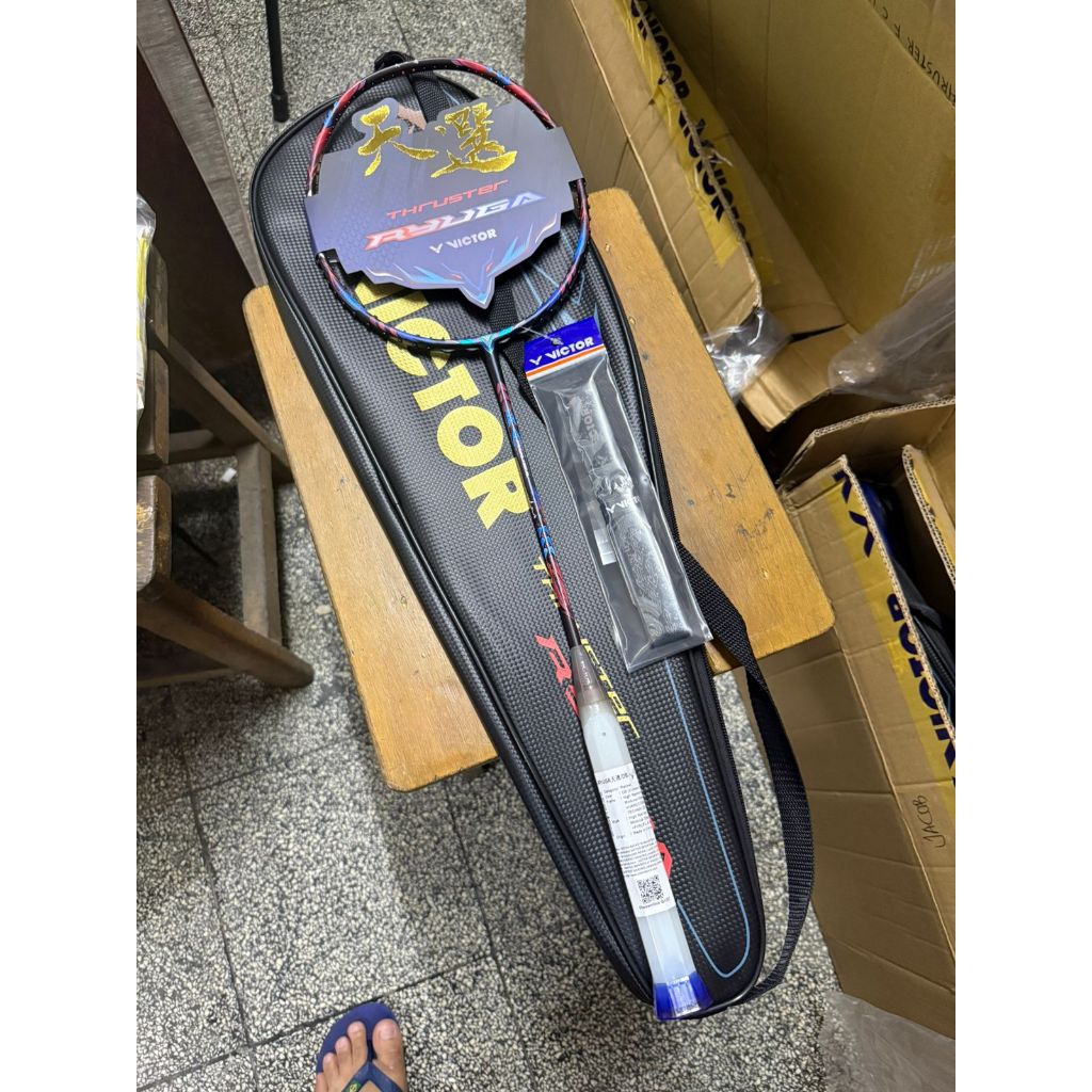 Raket Badminton VICTOR THRUSTER K RYUGA TIAN XUAN (THRUSTER RYUGA Chosen One DB) SPECIAL EDITION / T