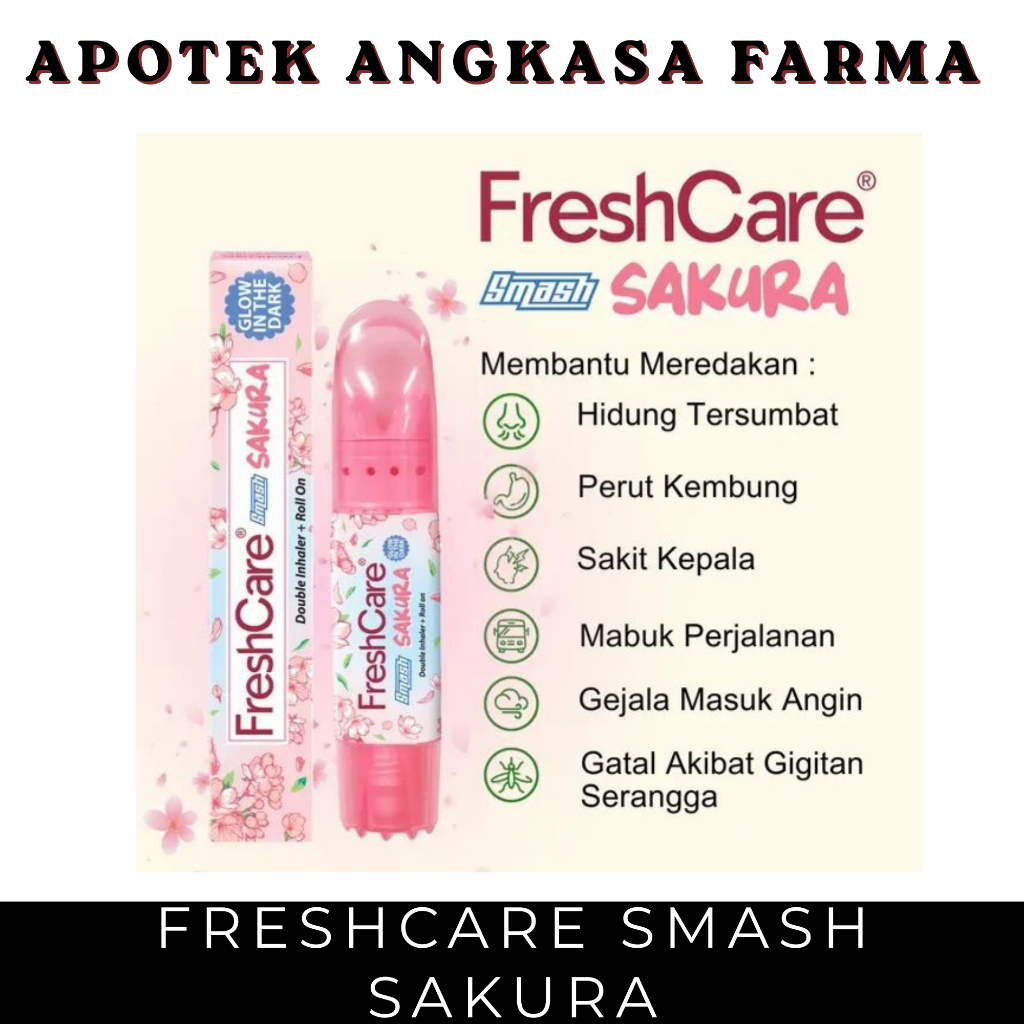 Freshcare Double Inhaler Aromaterapi Sakura 10ml