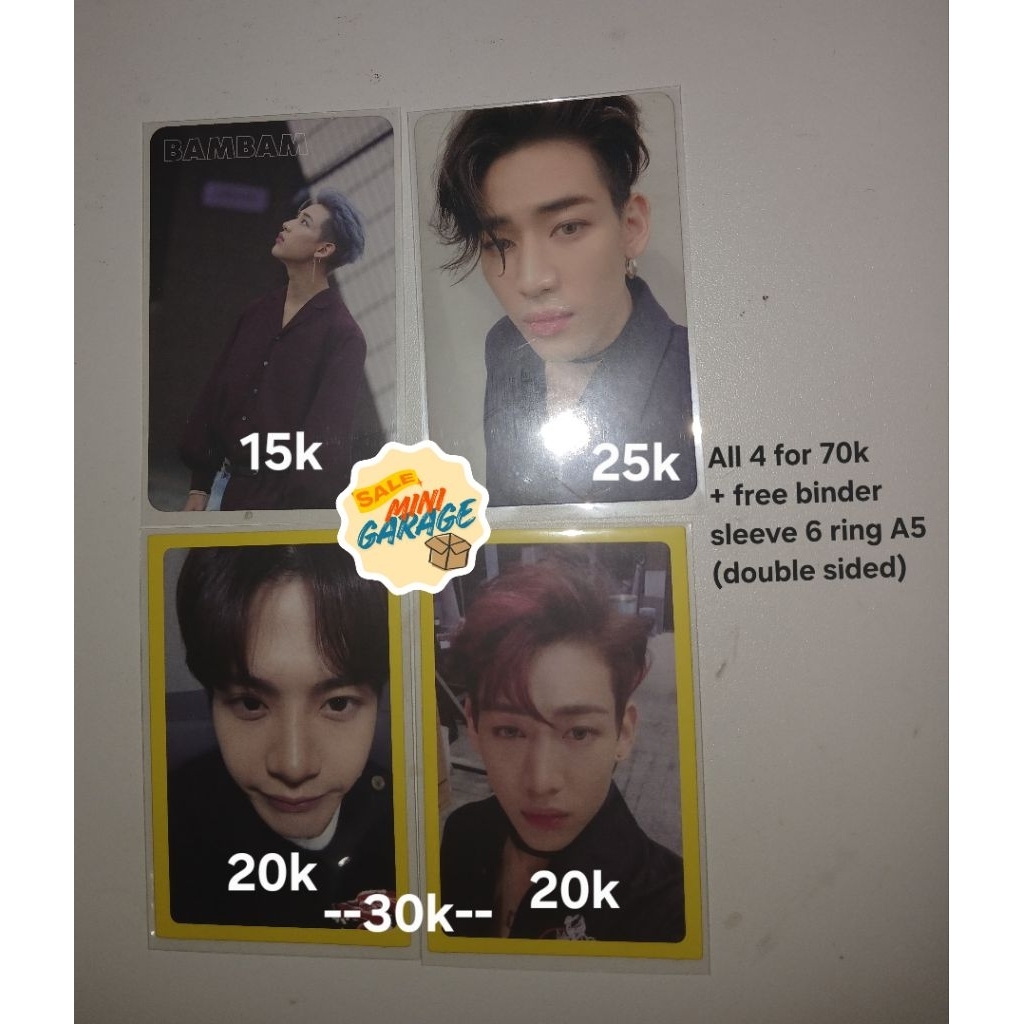 PHOTOCARD OFFICIAL GOT7 EYES ON YOU CALL MY NAME 7 FOR 7 JACKSON BAMBAM [READ DESC]