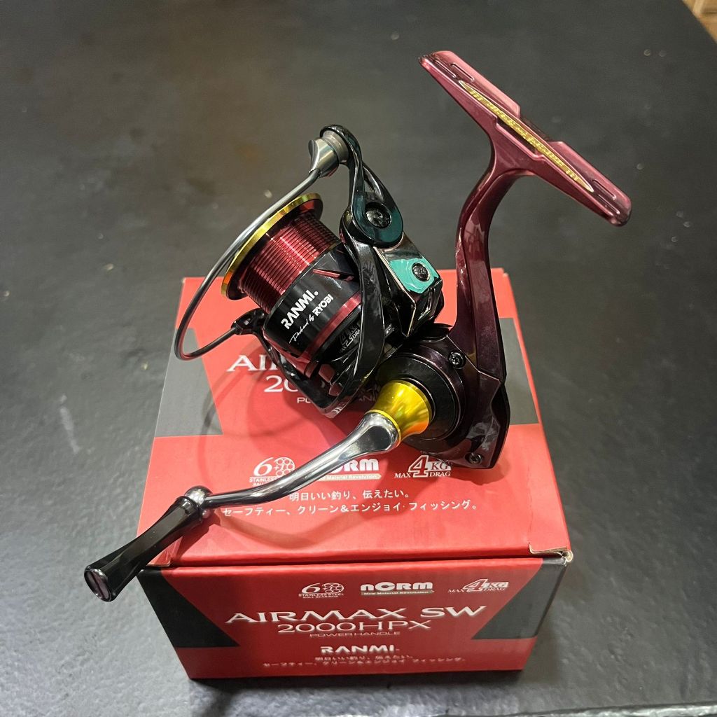 REEL RYOBI RANMI AIRMAX sw