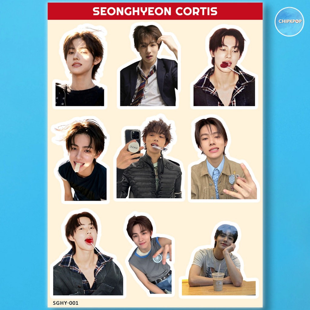 STICKER SEONGHYEON CORTIS I KEONHO CORTIS I CORTIS KPOP I STICKER KPOP I STICKER CORTIS I STICKER SE