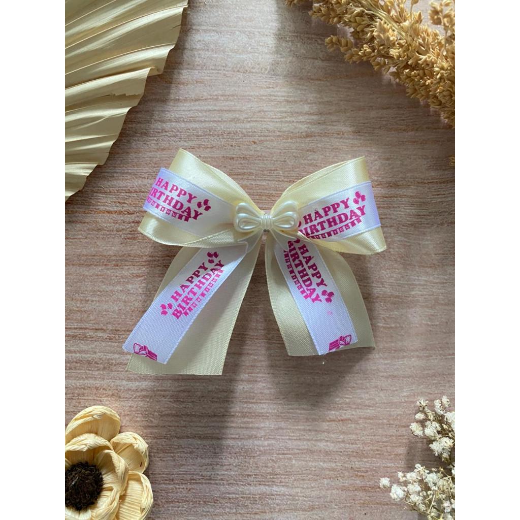 READY STOK Pita Satin HAPPY BIRTHDAY  I PITA SIAP PAKAI I Pita Hampers