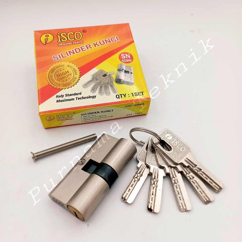 Silinder Kunci Pintu Besar ISCO - Silinder Besar Kunci Pintu Rumah ISCO