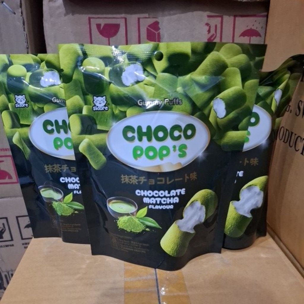 Choco pop's // gummy puffs // eceran