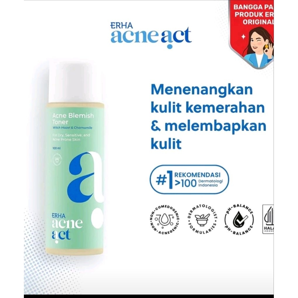 Toner erha acneact (Preloved)