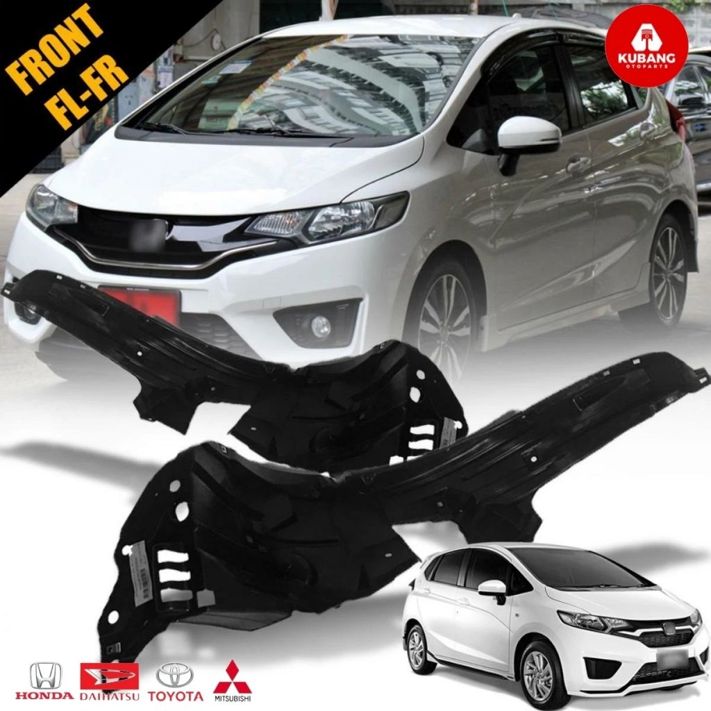 LINER FENDER JAZZ 2014 - 2018 SPATBOR DEPAN JAZZ 2014 - 2018