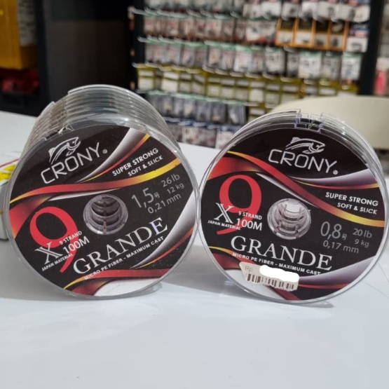 SENAR PE CRONY GRANDE X9 | SENAR PANCING