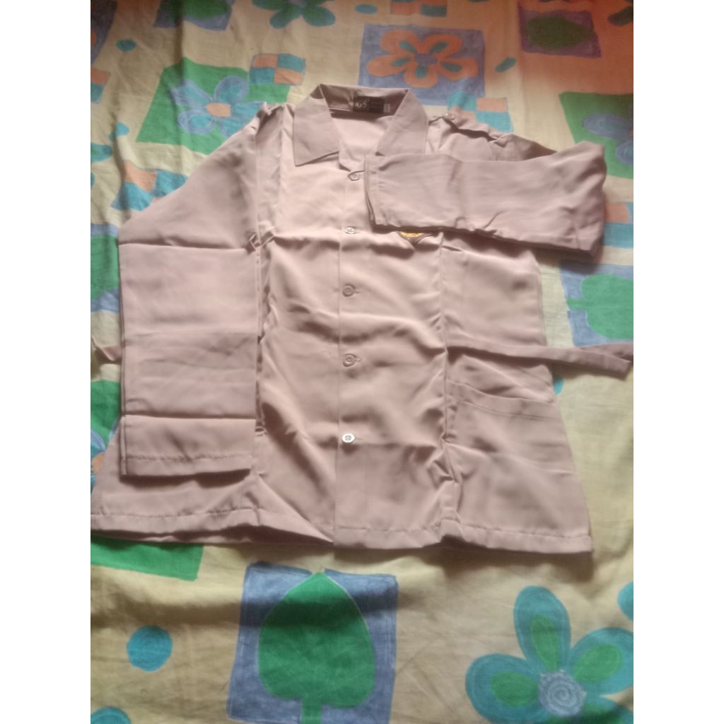 baju Pramuka perempuan rapilo tali 34 utk SMP sma