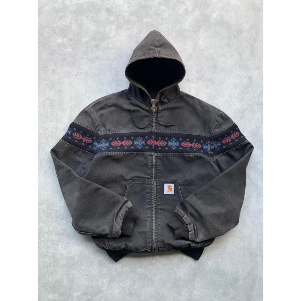 Carhartt Active Jacket Southwest Aztec Black