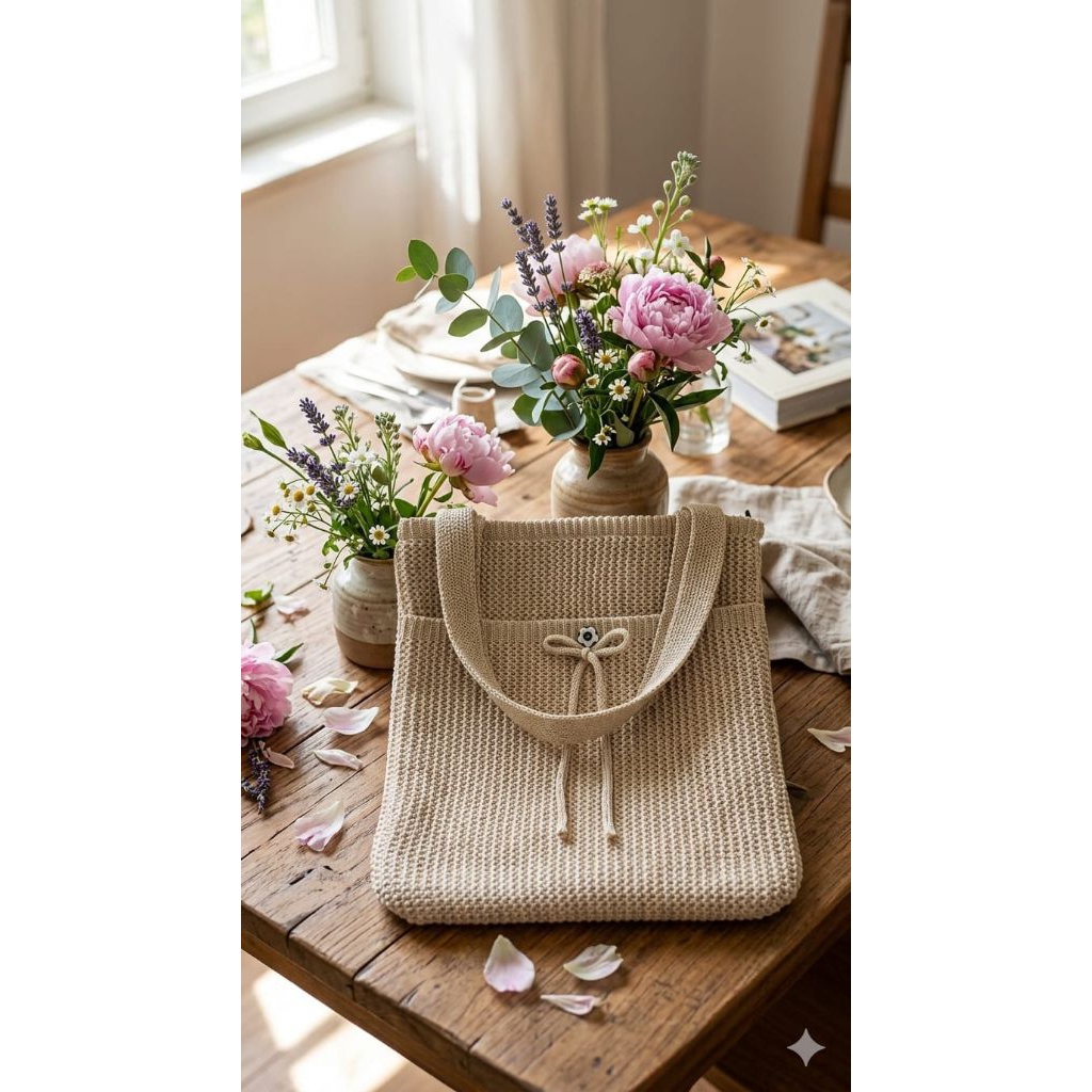 TAS RAJUT TOTEBAGE/TAS RAJUT WANITA