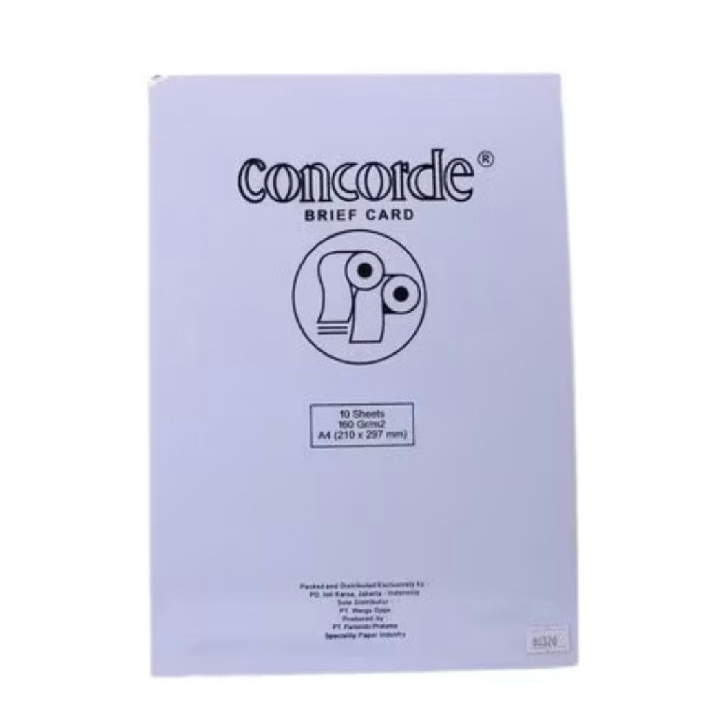 (1 pcs)kertas concorde a4 putih
