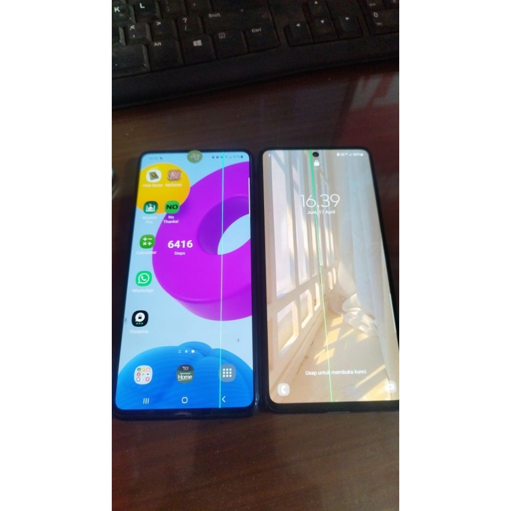 LCD SAMSUNG M52 5G ORIGINAL COPOTAN