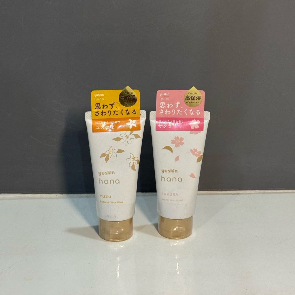 [ORIGINAL JAPAN] YUSKIN Hana Hand Cream - Perawatan Tangan Premium & Melembapkan