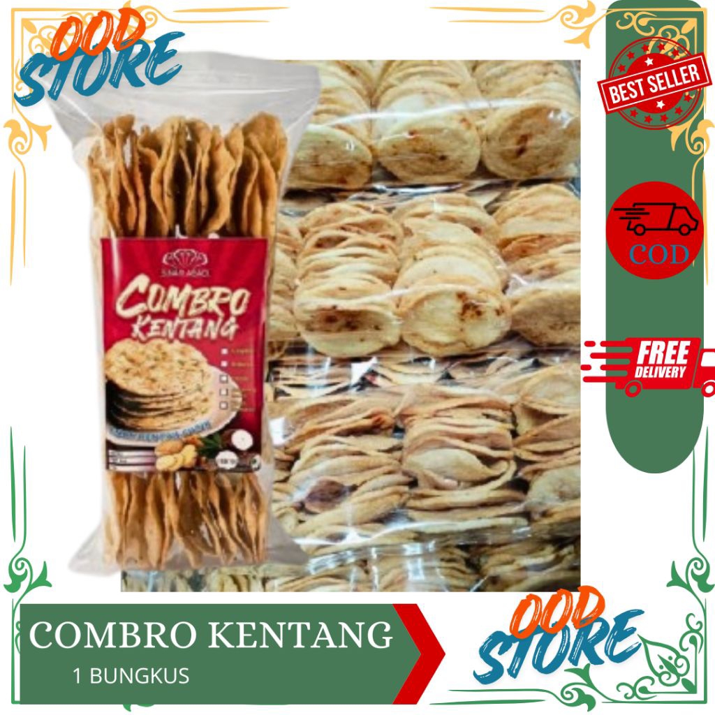 KERIPIK COMBRO WONOSOBO - COMBRO KENTANG RENYAH GURIH KHAS DIENG WONOSOBO