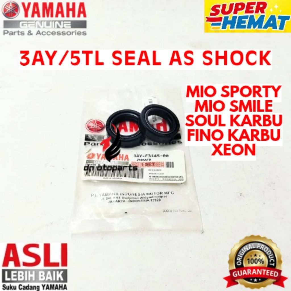SEAL AS SHOCK ORIGINAL YAMAHA KODE 3AY / 5TL, SEAL AS SHOCK MIO SPORTY, SEAL AS SHOCK MIO SPORTY, SE