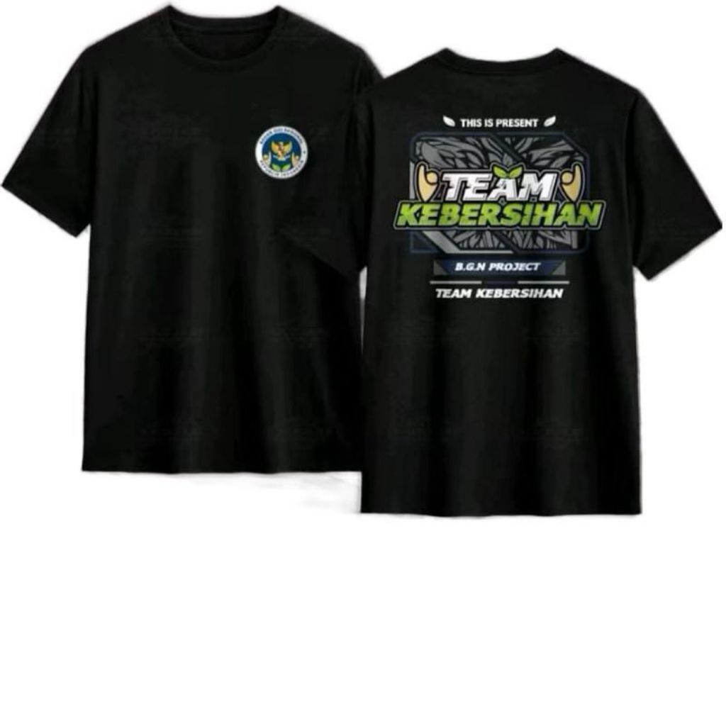 Kaos Sppg Bgn Team Kebersihan Bgn Project