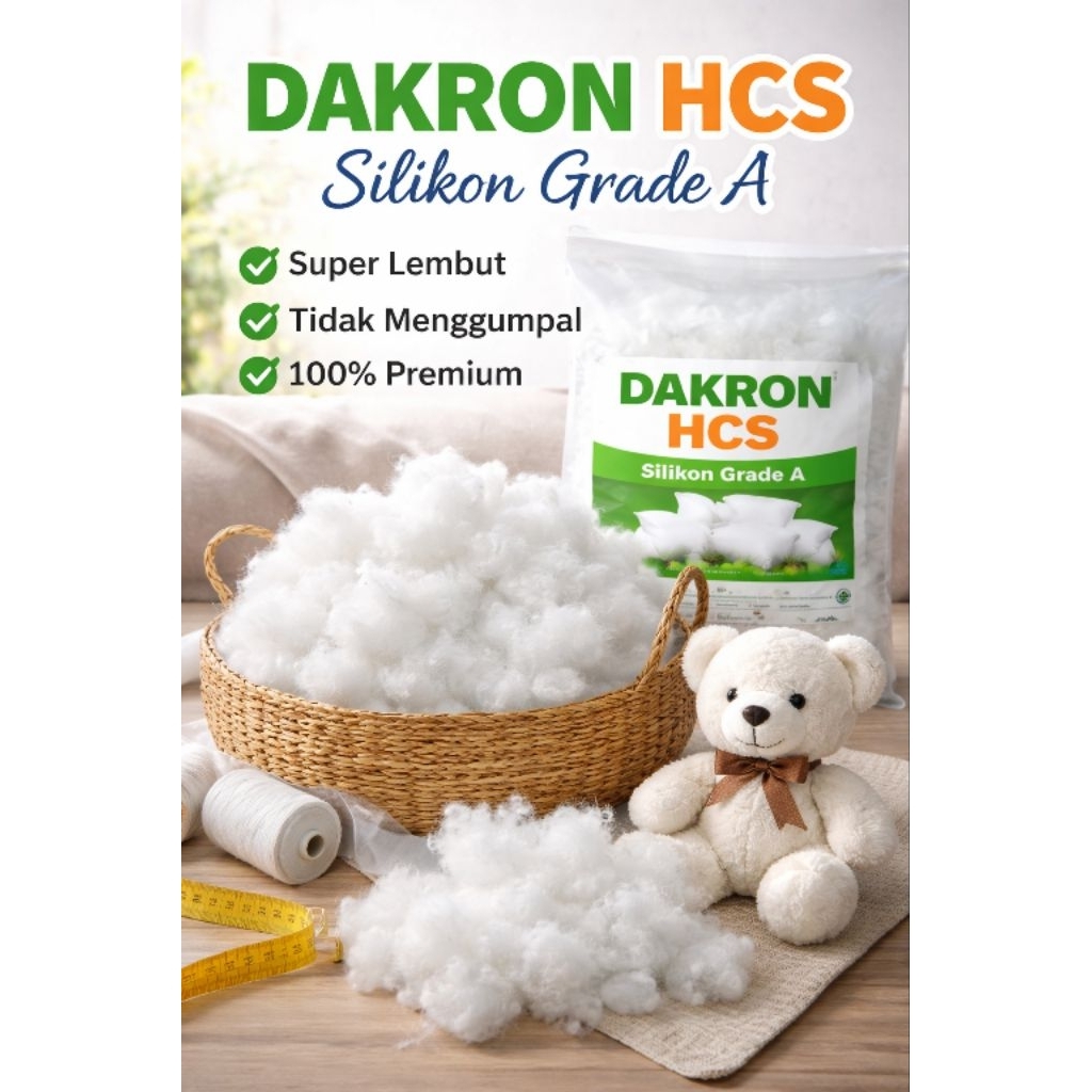 PROMO DAKRON PREMIUM silikon HCS kiloan