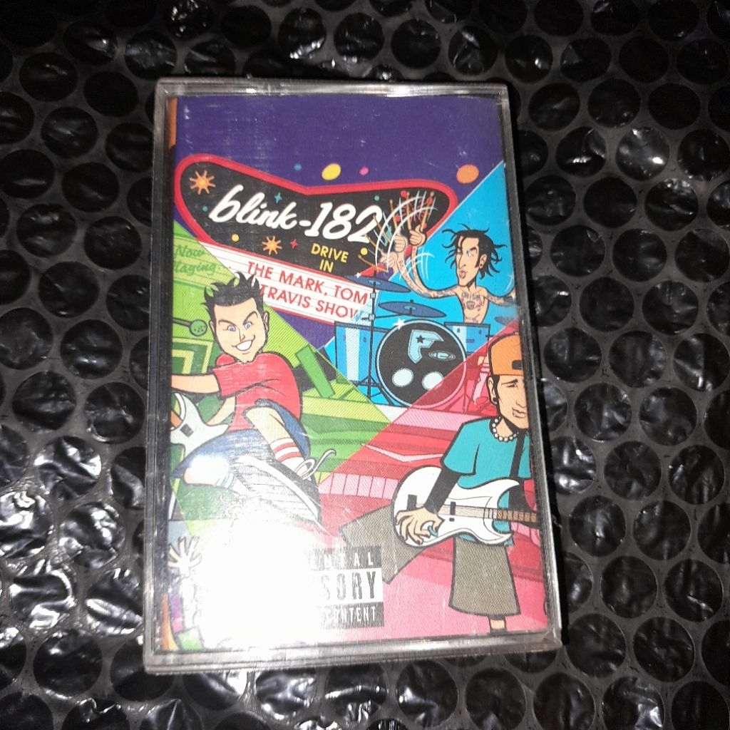 kaset pita blink 182 the mark, tom travis show