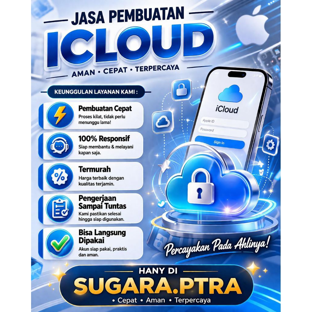 Jasa Pembuatan iCloud