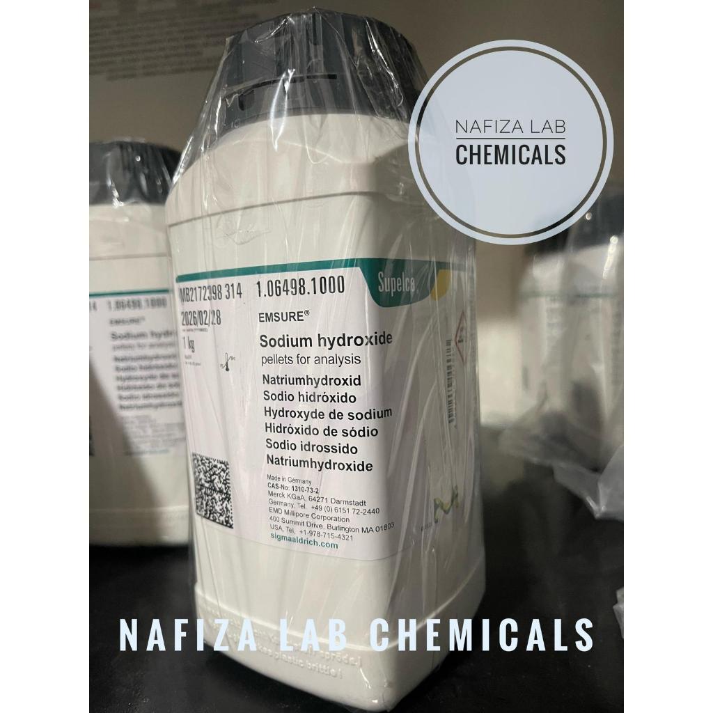 Sodium Hydroxide / Natrium Hidroksida / NaOH Pro Analis Merck 106498 500GR