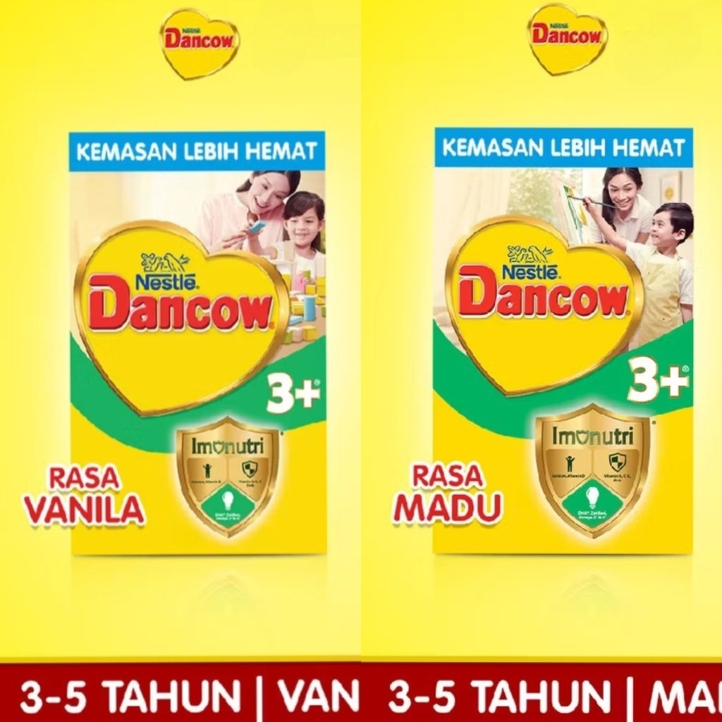 DANCOW 3+ (Usia 3-5 Tahun) Rasa Vanila Madu 1Kg Susu Dancow