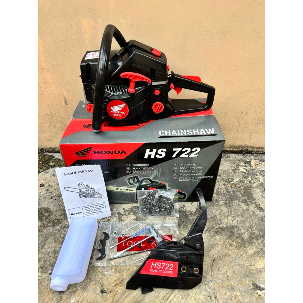 Mesin Senso Honda HS722-Mesin Potong Kayu HS722 BAR 22 Inch Siap Pakai