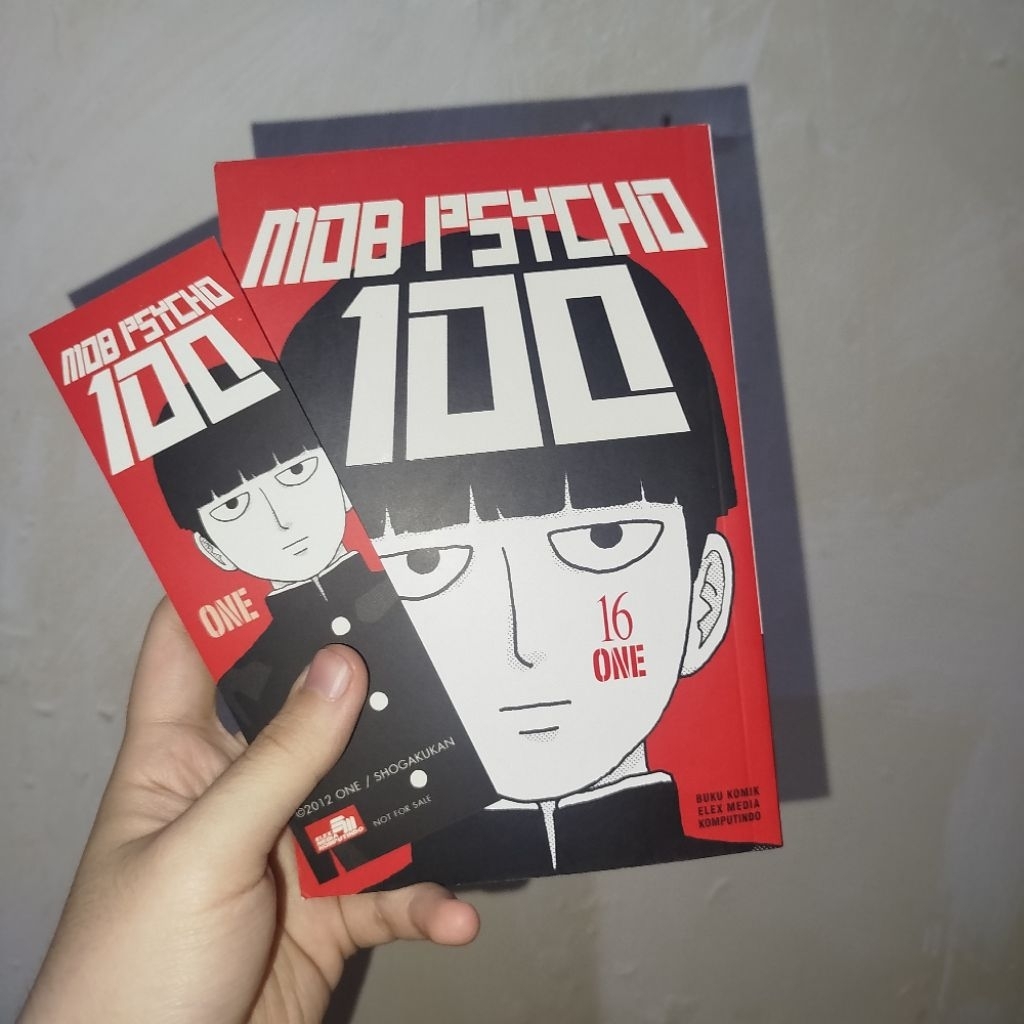 Komik Mob Psycho vol 16 kolpri + bookmark