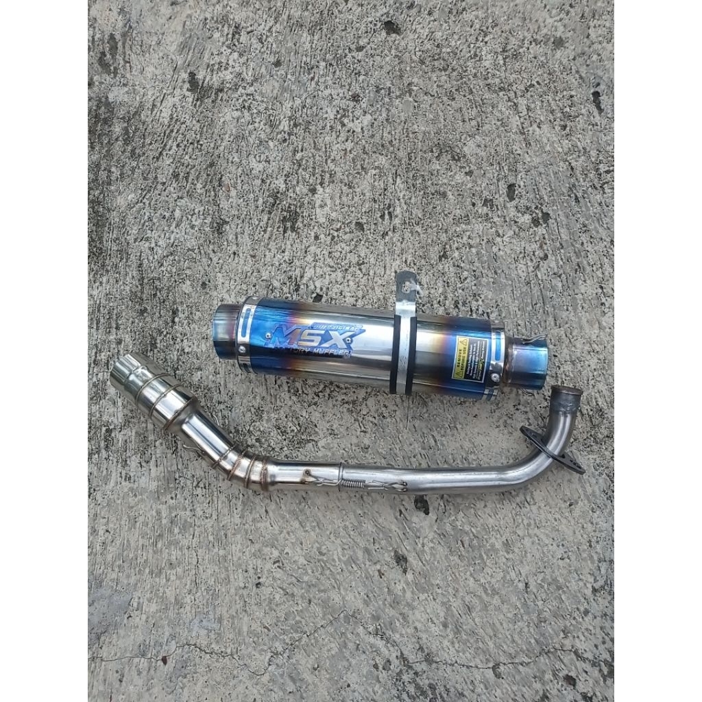 knalpot msx tipe r9 pnp matic NMAX AEROX Lexi PCX adv Mio beat vario
