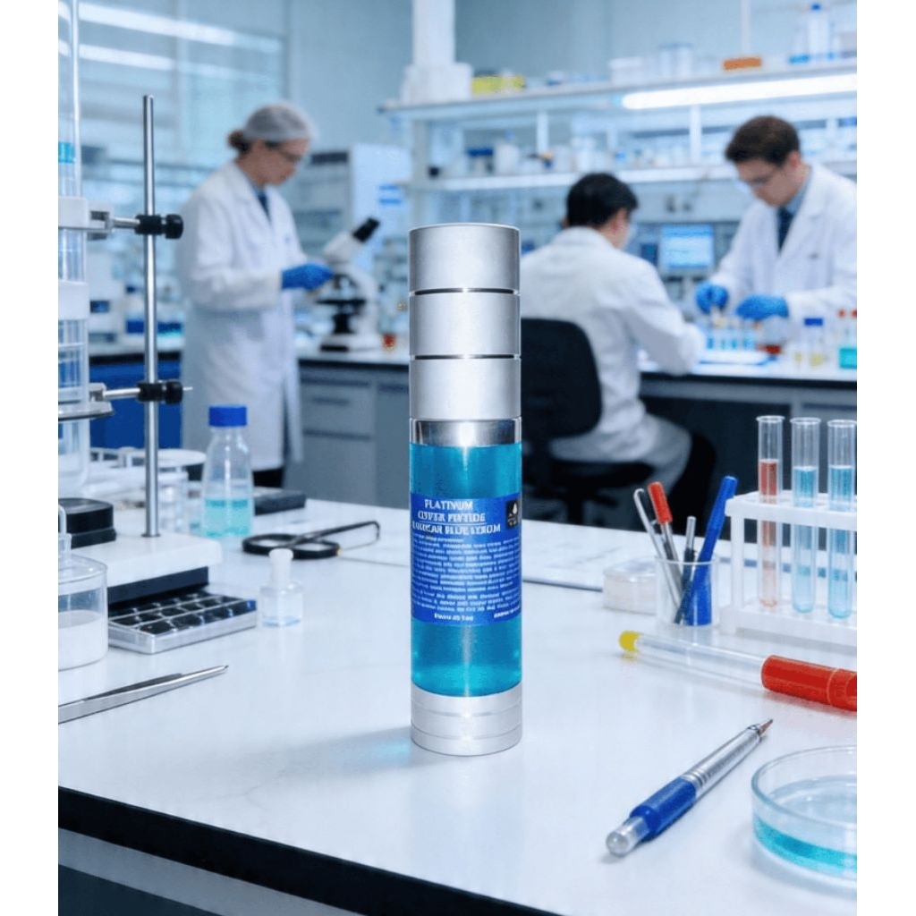 NANO BLUE COPPER PEPTIDE-6 +EGF DNA SALMON SERUM NANOSCAR BOPENG BEKAS LUKA NODA WAJAH || DERMAPEN D