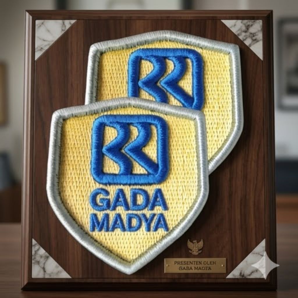 LOGO SATPAM BRI BORDIR TIMBUL