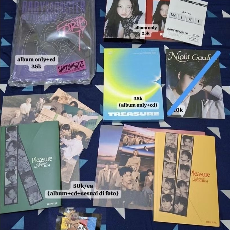 [cek deskripsi] Official Treasure Babymonster album Only