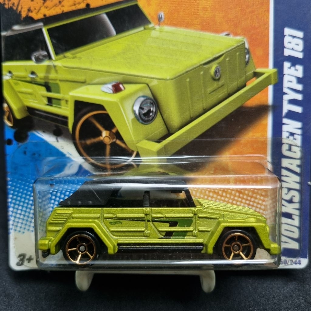 Diecast Mobil Hotwheels 1:64 VW VOLKSWAGEN TYPE 181 hijau green