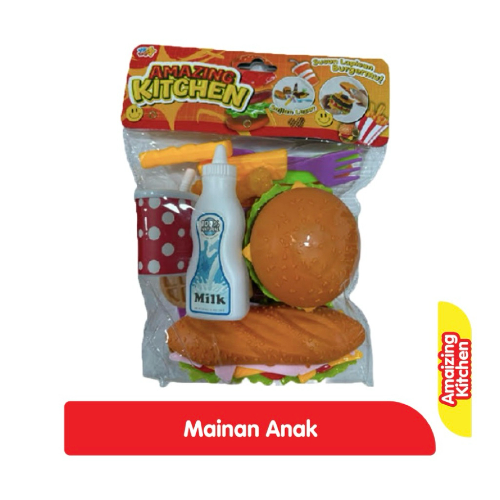 VR Toys Amizing Kitchen mainan Anak