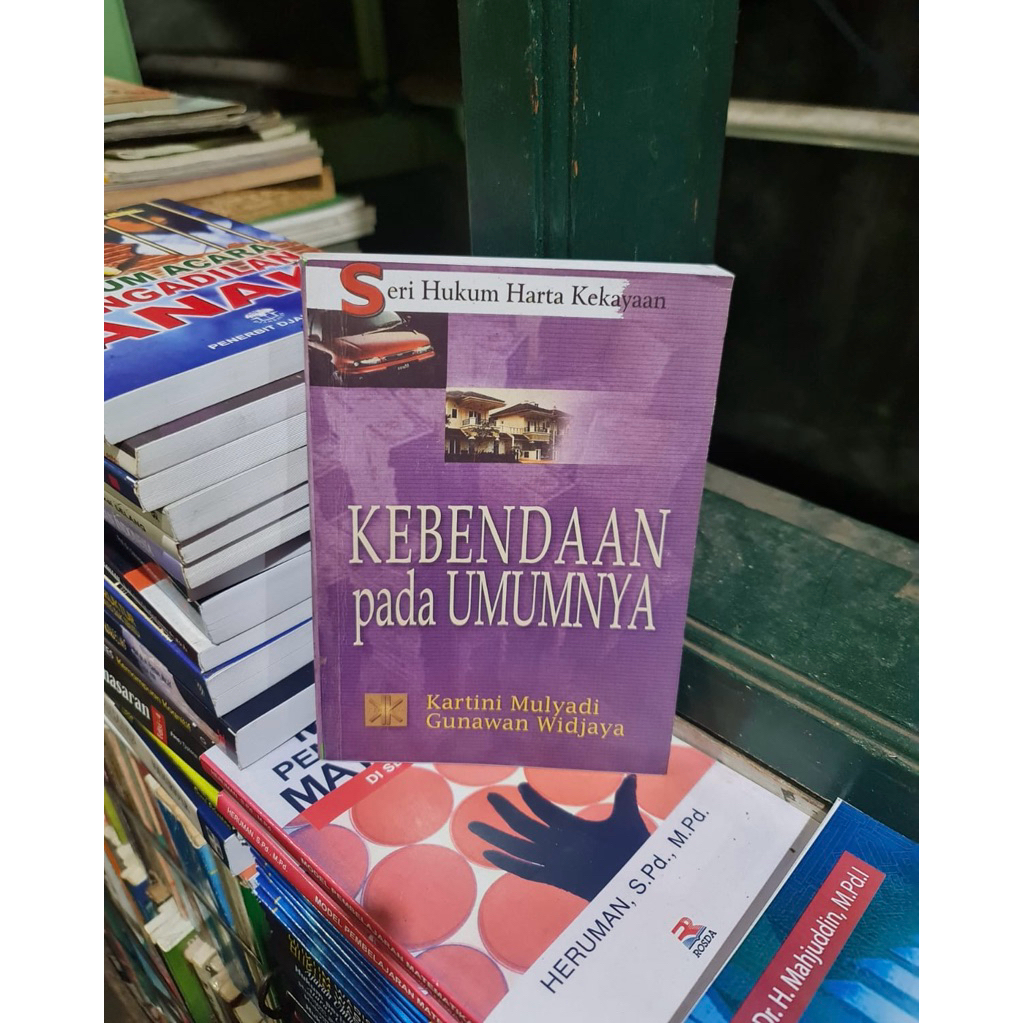 Kebendaan pada umumnya by Kartini