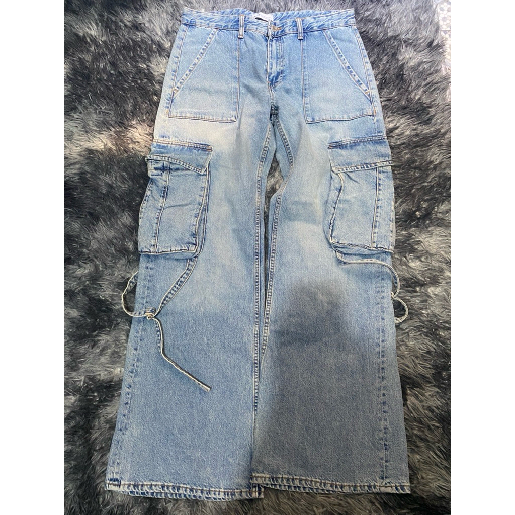 Zara Cargo Jeans