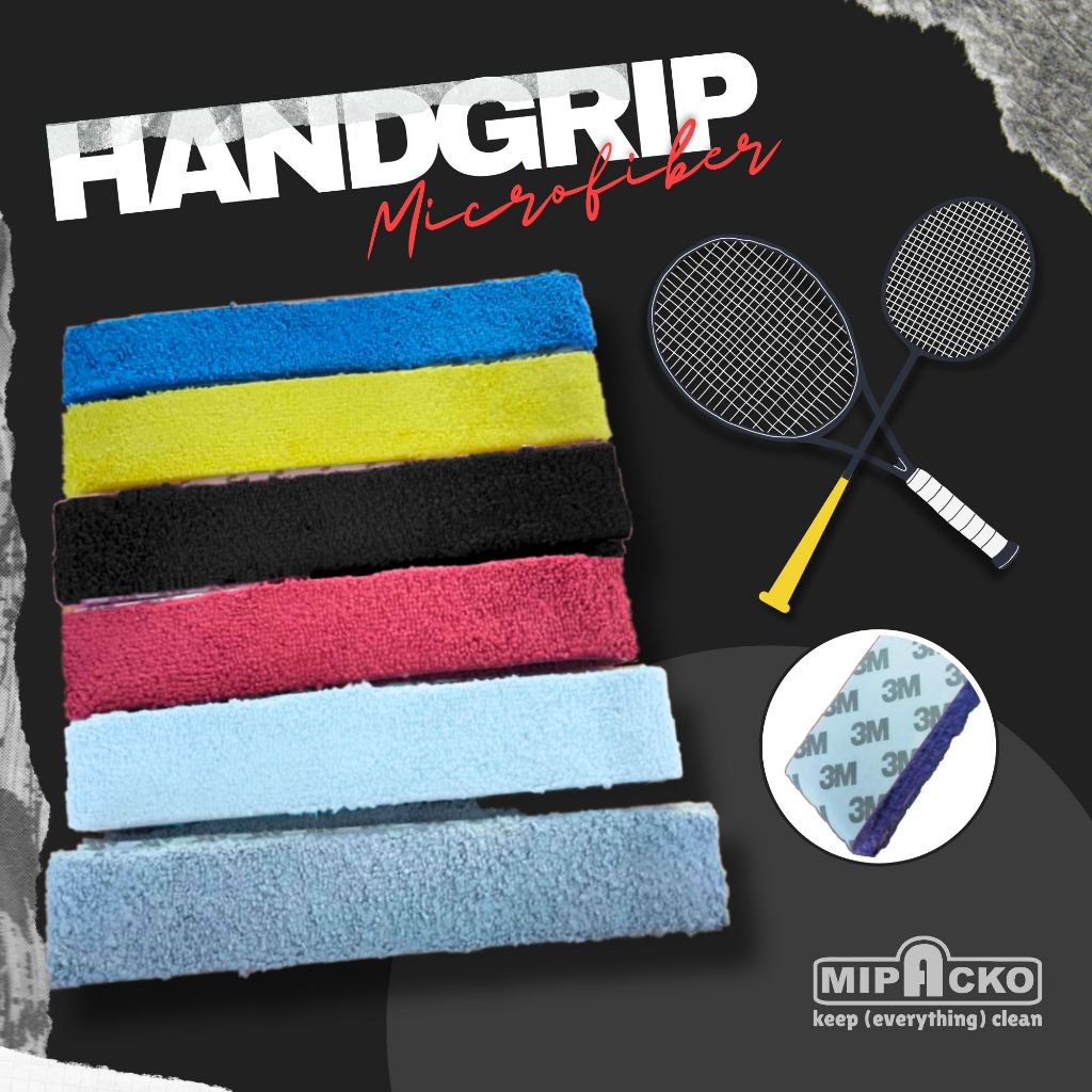 Handgrip Raket Badminton Microfiber Olahraga Olahraga Olahraga