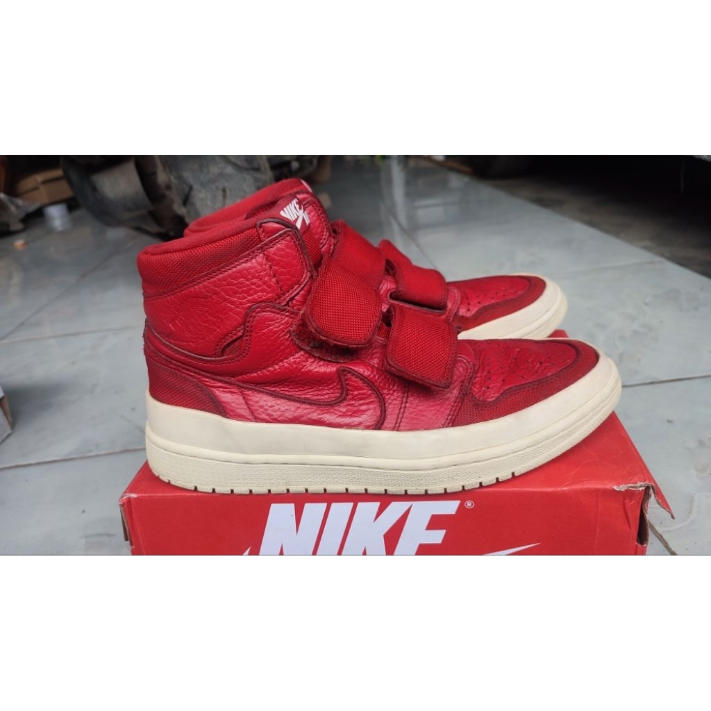 aj1 double strap red s
