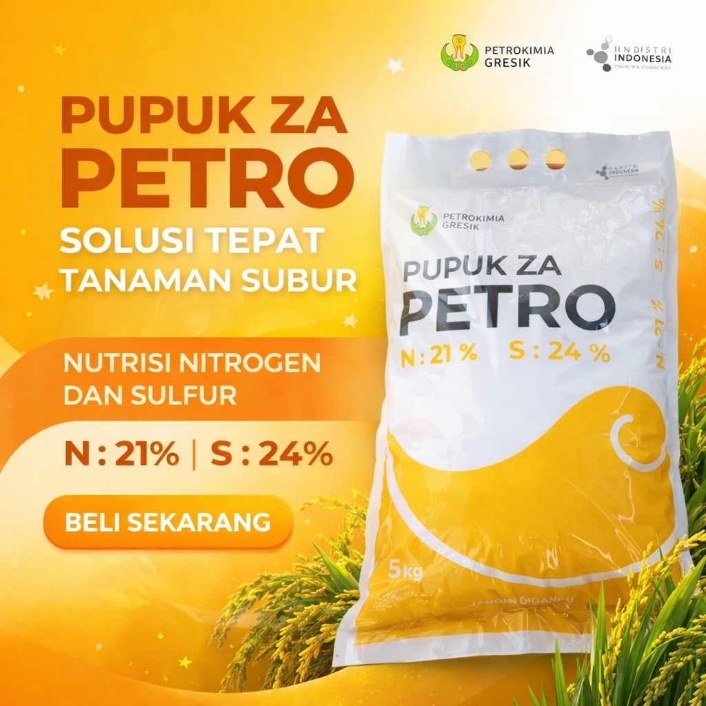 Pupuk ZA Petro 5 kg kemasan Pabrik