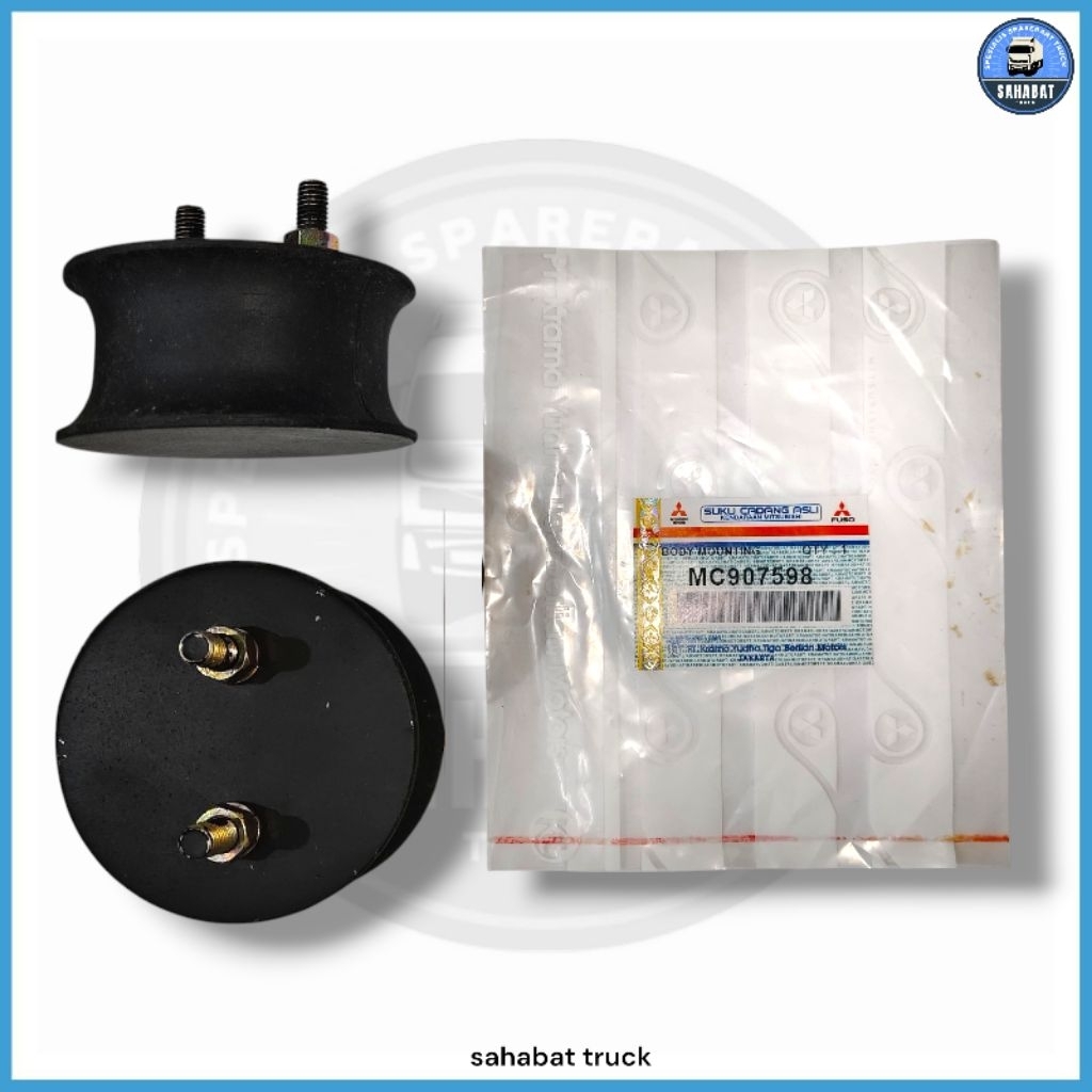 Mounting Kabin / Karet Kabin Belakang MITSUBISHI FUSO PS190 PS220 BAUT 2 SPIRAL MC907598
